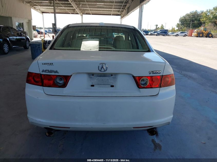 2006 Acura Tsx VIN: JH4CL96976C015177 Lot: 43694405