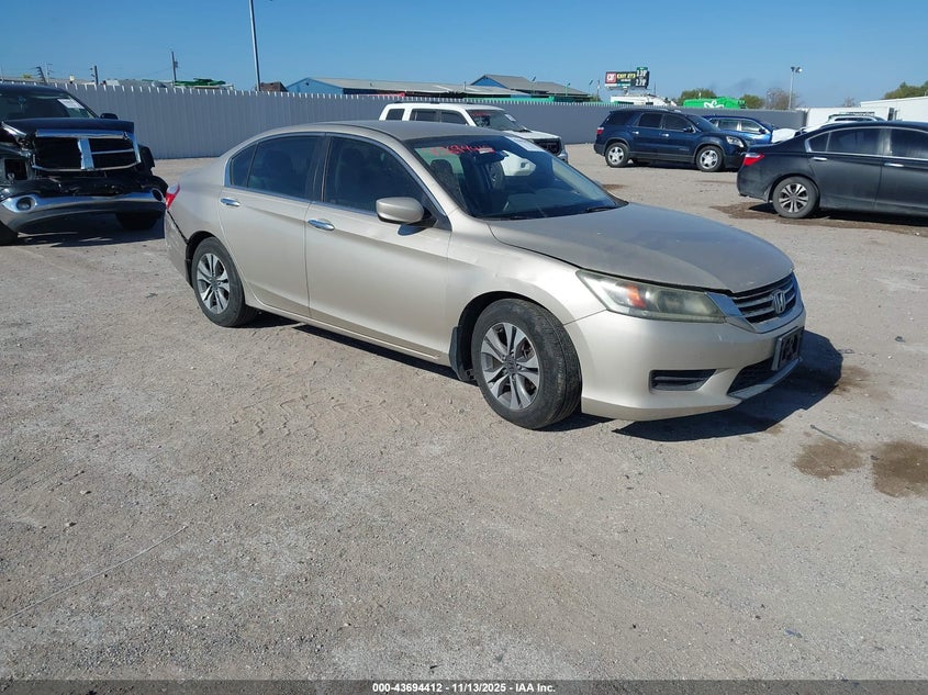 2013 HONDA ACCORD LX - 1HGCR2F30DA144648