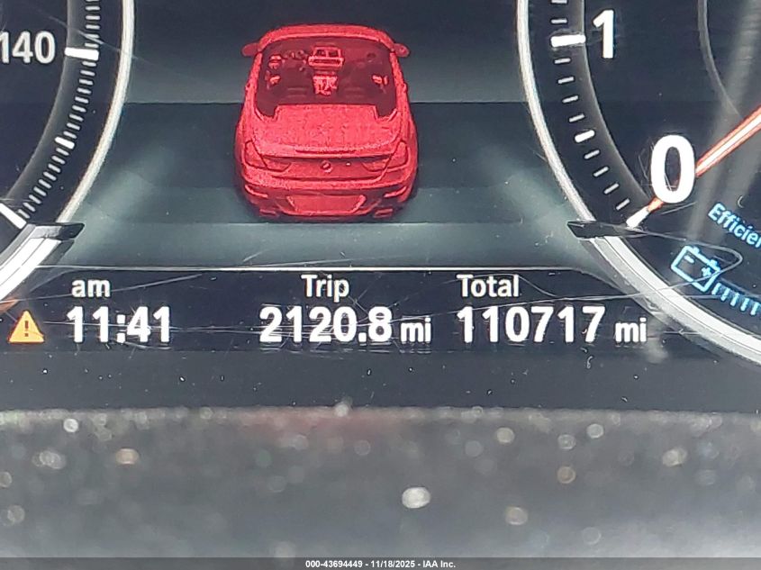 2015 BMW 650I xDrive VIN: WBAYP1C52FD216989 Lot: 43694449