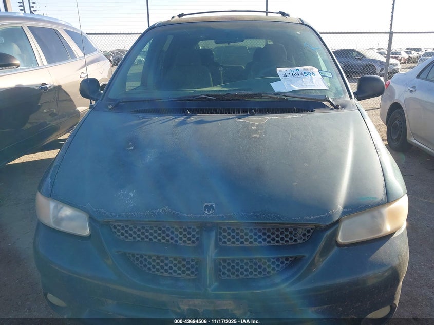 1999 Dodge Caravan Se VIN: 1B4GP45G9XB591643 Lot: 43694506