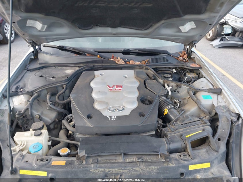 2004 Infiniti G35 VIN: JNKCV54E04M815409 Lot: 43694563