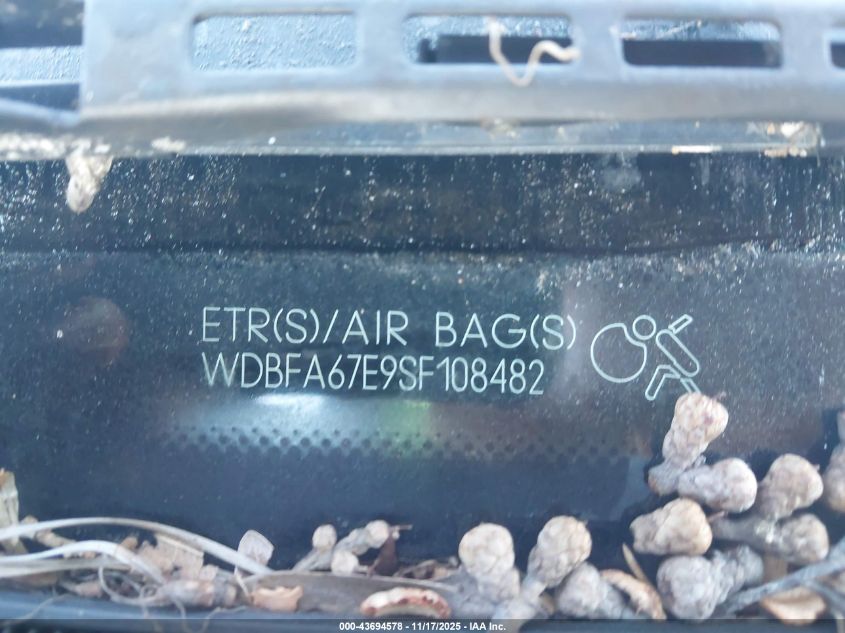 1995 Mercedes-Benz Sl 500 VIN: WDBFA67E9SF108482 Lot: 43694578