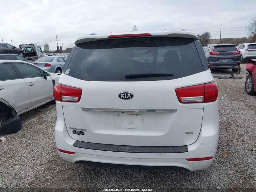 2016 Kia Sedona Sx VIN: KNDMC5C10G6139935 Lot: 43694592
