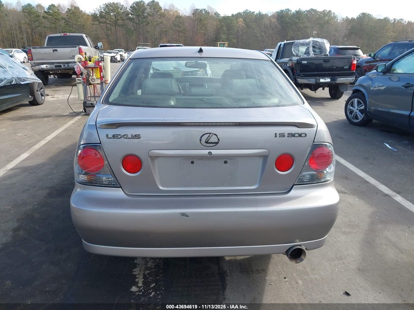 2003 Lexus Is 300 VIN: JTHBD192230072716 Lot: 43694619