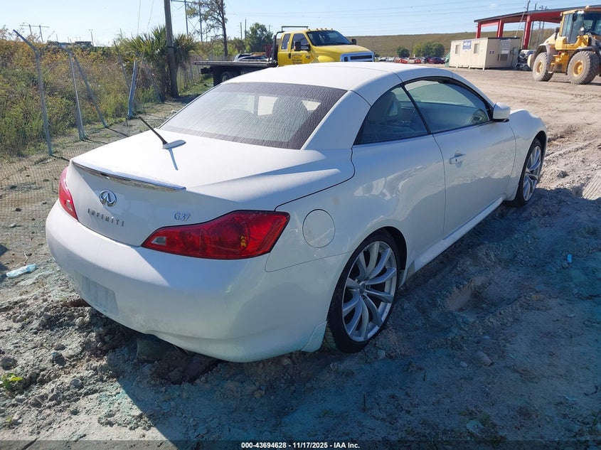 JNKCV66E69M722291 2009 INFINITI G photo no. 4