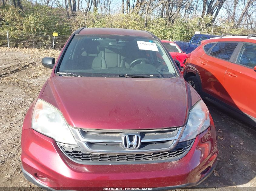 2010 Honda Cr-V Lx VIN: 5J6RE4H36AL072216 Lot: 43694630
