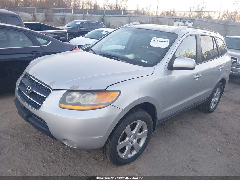 5NMSH73E08H229064 2008 HYUNDAI SANTA FE photo no. 2