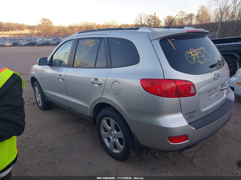 5NMSH73E08H229064 2008 HYUNDAI SANTA FE photo no. 3