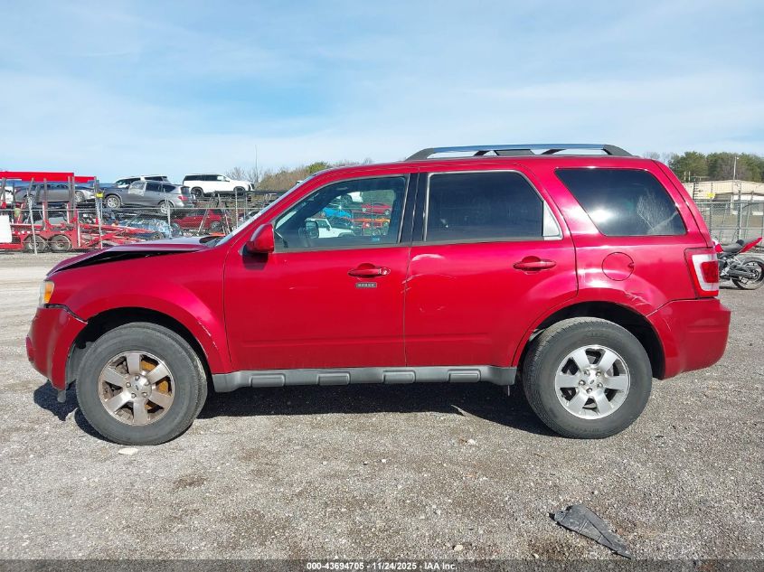 2012 Ford Escape Limited VIN: 1FMCU0E76CKA56486 Lot: 43694705