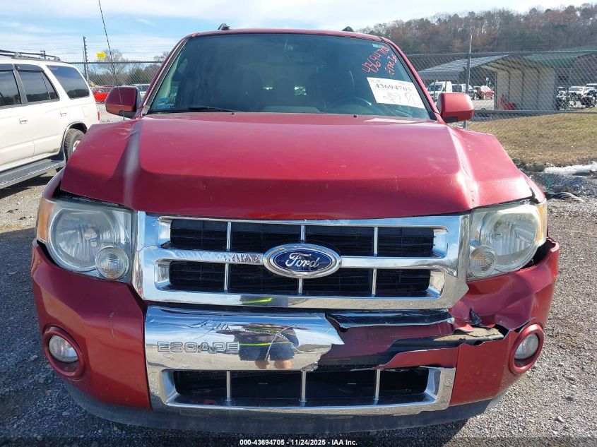 2012 Ford Escape Limited VIN: 1FMCU0E76CKA56486 Lot: 43694705