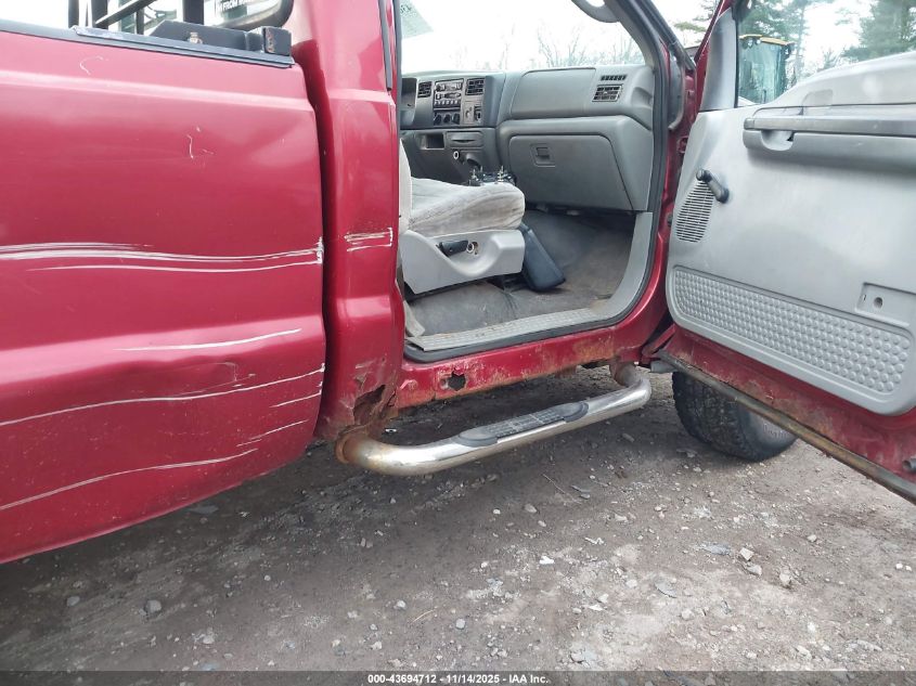 2003 Ford F-250 Xl/Xlt VIN: 1FTNF21L13EC77627 Lot: 43694712