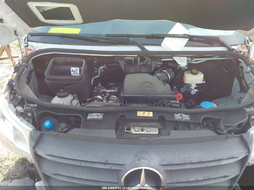 2023 Mercedes-Benz Sprinter 3500 High Roof 4-Cyl Diesel Ho VIN: W1Y5NCHY9PT114909 Lot: 43694731