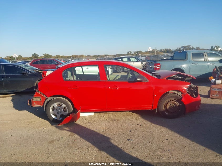 2007 Chevrolet Cobalt Ls VIN: 1G1AK55F977403686 Lot: 43694735