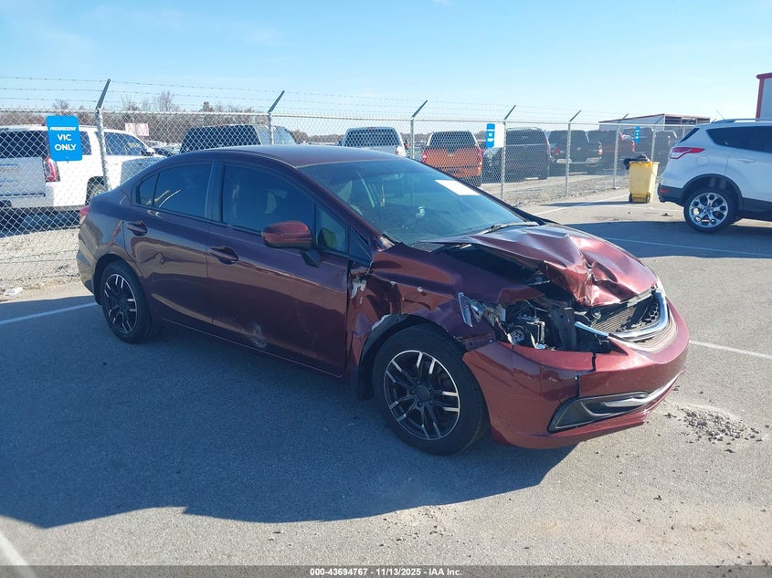 2015 HONDA CIVIC LX - 19XFB2F59FE108085