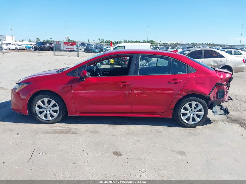 2021 Toyota Corolla Le VIN: 5YFEPMAE0MP236663 Lot: 43694773