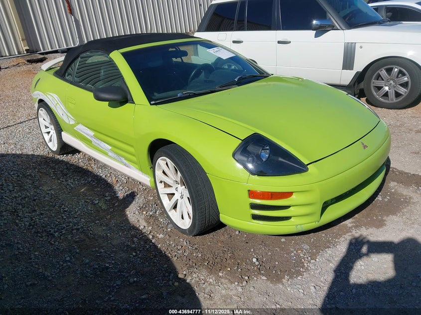 4A3AE55H21E006319 2001 Mitsubishi Eclipse Spyder Gt auction photo 1