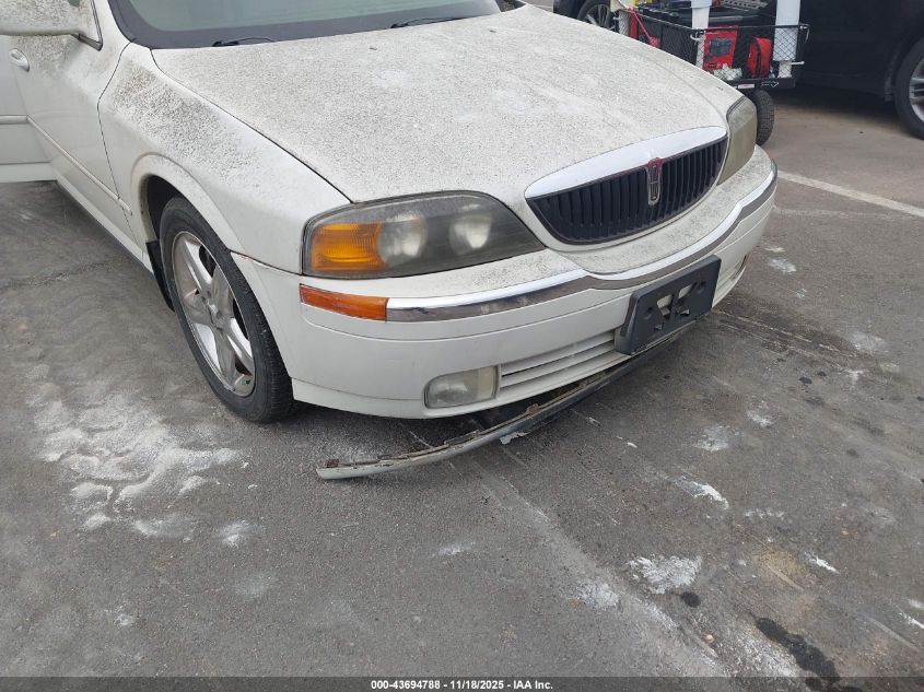 2002 Lincoln Ls V8 Auto VIN: 1LNHM87A62Y711691 Lot: 43694788