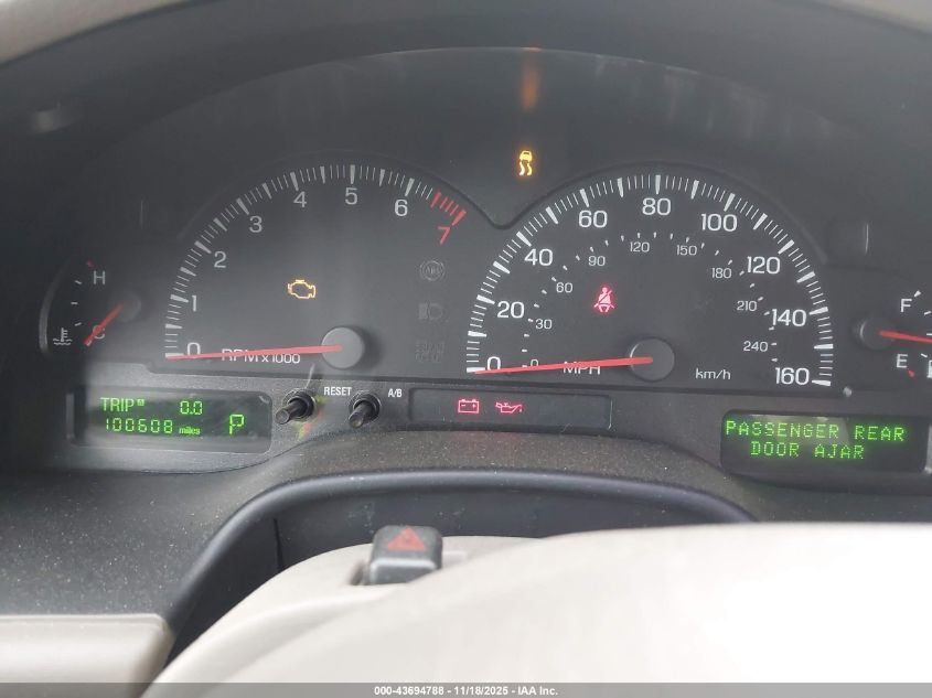 2002 Lincoln Ls V8 Auto VIN: 1LNHM87A62Y711691 Lot: 43694788