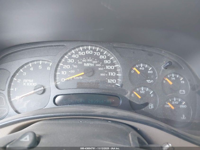 2004 Chevrolet Avalanche 1500 VIN: 3GNEC12T64G306218 Lot: 43694791