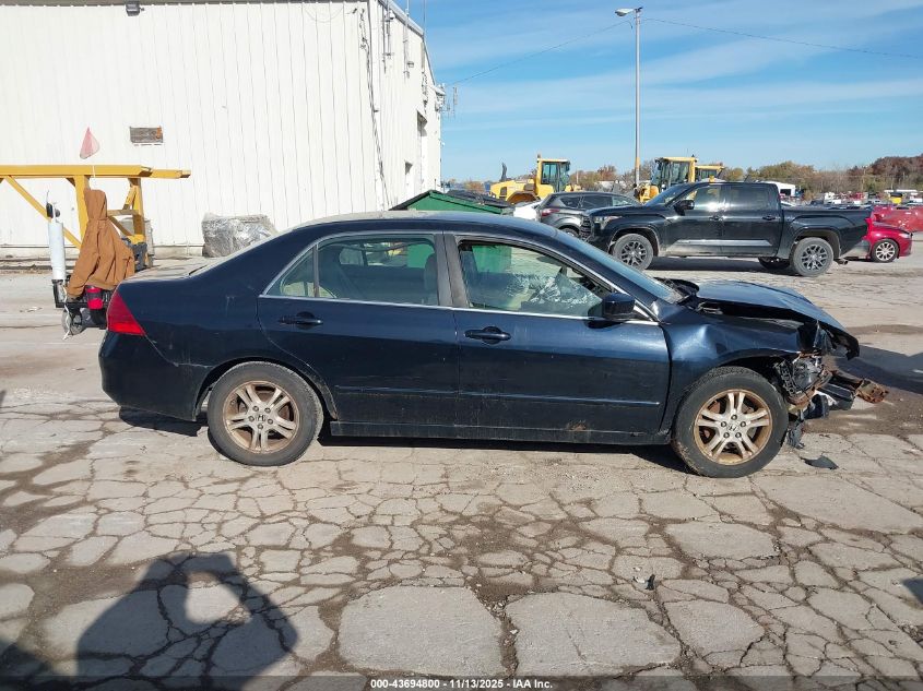 2006 Honda Accord 2.4 Se VIN: 1HGCM55386A115015 Lot: 43694800