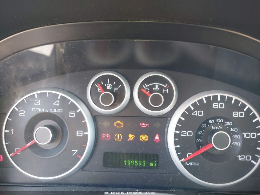 2008 Ford Fusion Sel VIN: 3FAHP08168R200037 Lot: 43694815