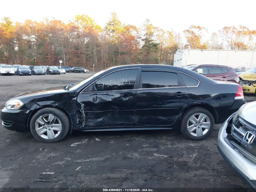 2011 Chevrolet Impala Ls VIN: 2G1WA5EK3B1100432 Lot: 43694821