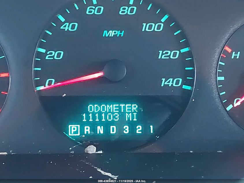 2011 Chevrolet Impala Ls VIN: 2G1WA5EK3B1100432 Lot: 43694821