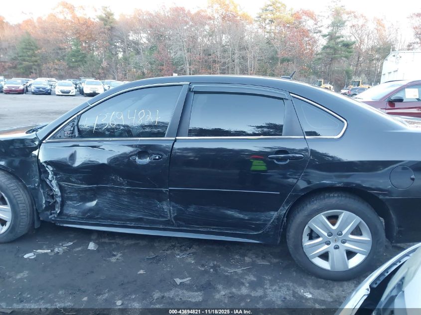 2011 Chevrolet Impala Ls VIN: 2G1WA5EK3B1100432 Lot: 43694821