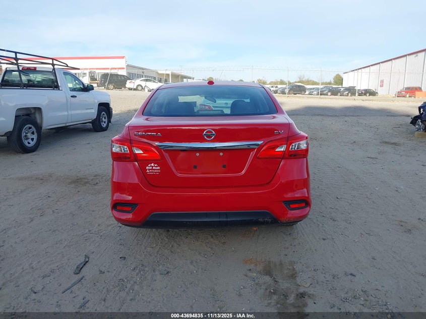 2019 NISSAN SENTRA SV 3N1AB7AP9KL610622