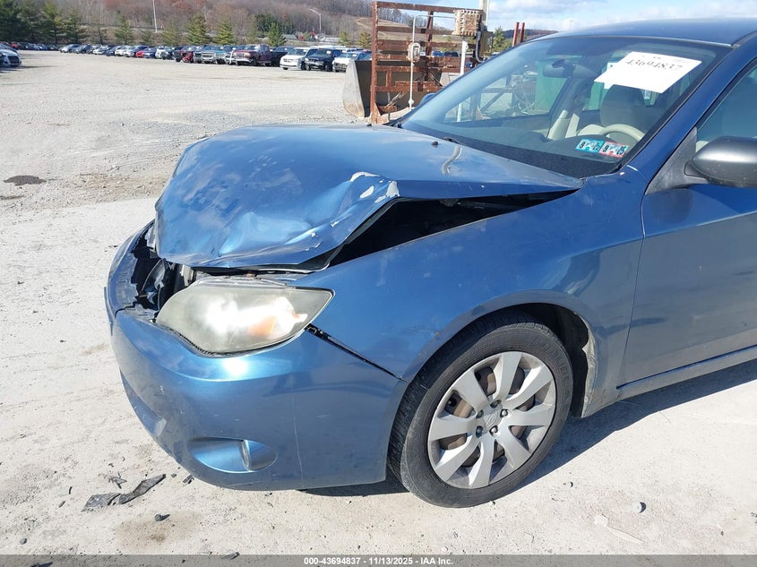 2008 Subaru Impreza 2.5I VIN: JF1GE61648H519383 Lot: 43694837
