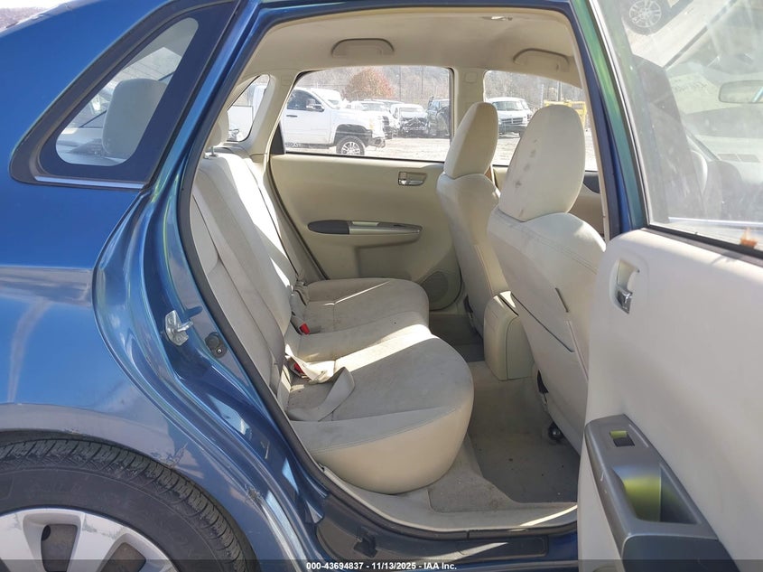 2008 Subaru Impreza 2.5I VIN: JF1GE61648H519383 Lot: 43694837