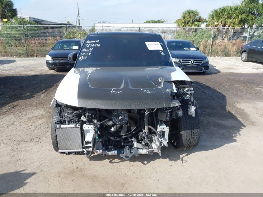 2020 Land Rover Range Rover Sport Svr VIN: SALWZ2RE3LA725626 Lot: 43694840