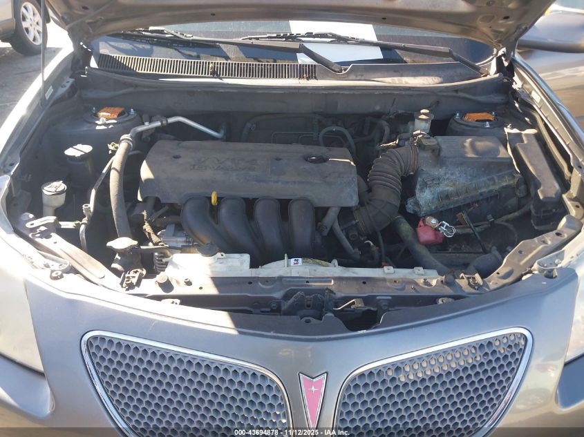 2006 Pontiac Vibe VIN: 5Y2SL65846Z444410 Lot: 43694878