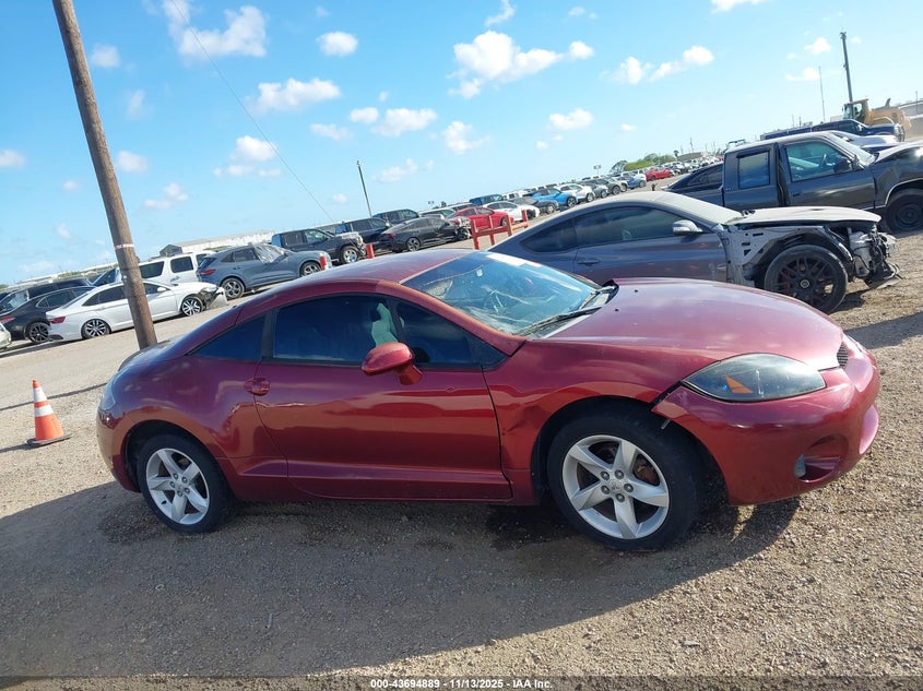 2007 Mitsubishi Eclipse Gs VIN: 4A3AK24FX7E004995 Lot: 43694889
