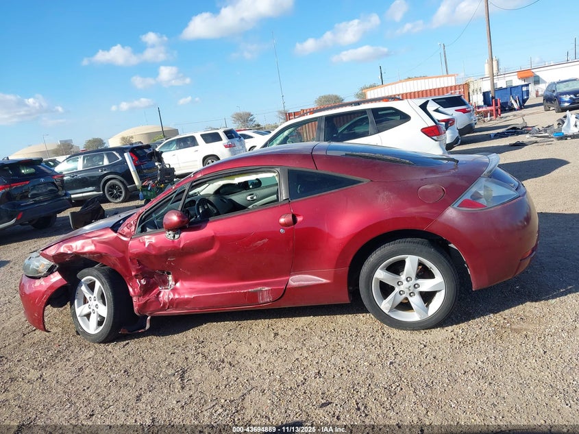 2007 Mitsubishi Eclipse Gs VIN: 4A3AK24FX7E004995 Lot: 43694889