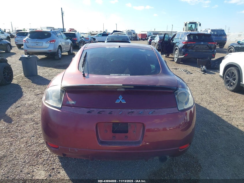 2007 Mitsubishi Eclipse Gs VIN: 4A3AK24FX7E004995 Lot: 43694889