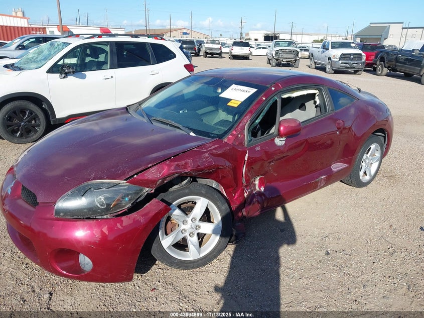 2007 Mitsubishi Eclipse Gs VIN: 4A3AK24FX7E004995 Lot: 43694889