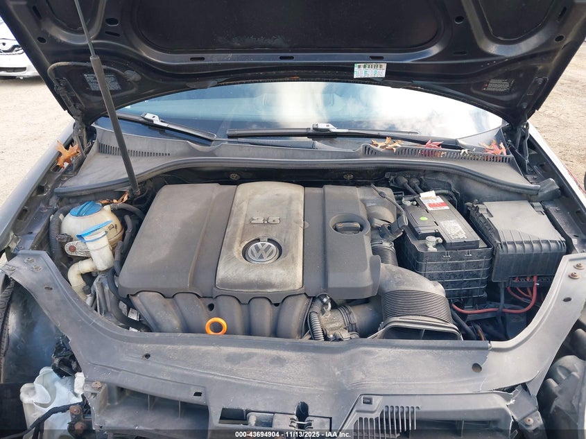 2008 Volkswagen Jetta S VIN: 3VWJZ71K98M154215 Lot: 43694904