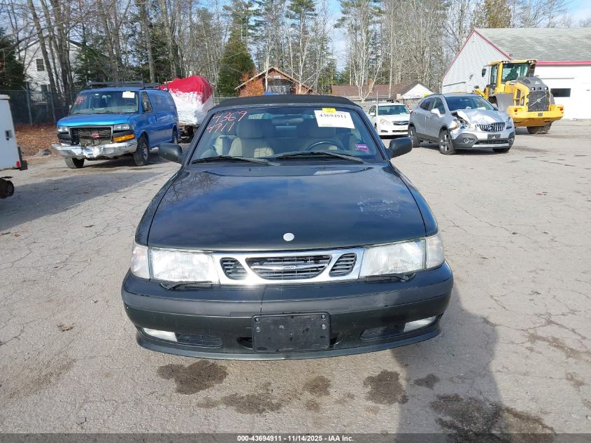 2003 Saab 9-3 Se VIN: YS3DF75K337004860 Lot: 43694911