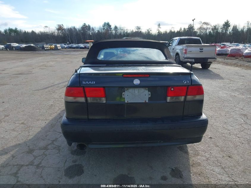 2003 Saab 9-3 Se VIN: YS3DF75K337004860 Lot: 43694911