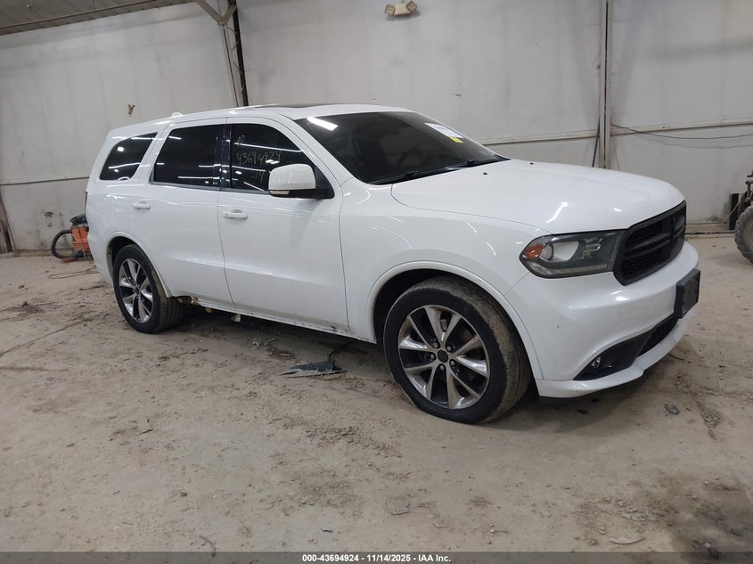 1C4SDJCT3EC307760 2014 Dodge Durango R/T auction photo 1