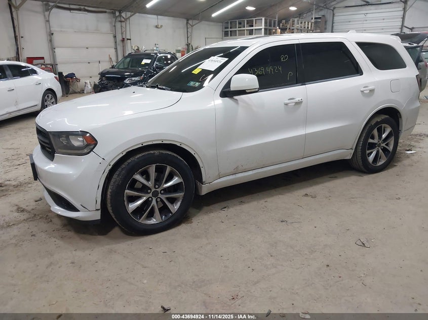 1C4SDJCT3EC307760 2014 DODGE DURANGO photo no. 2