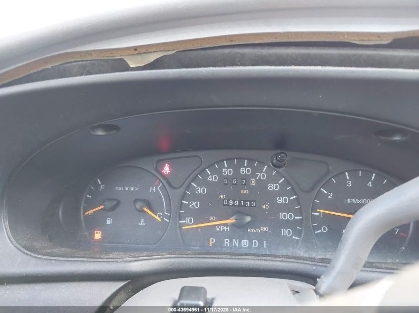 1996 Ford Taurus Gl VIN: 1FALP52U9TA199317 Lot: 43694961