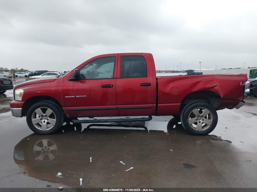 2007 Dodge Ram 1500 Slt VIN: 1D7HA18P17S122233 Lot: 43694970