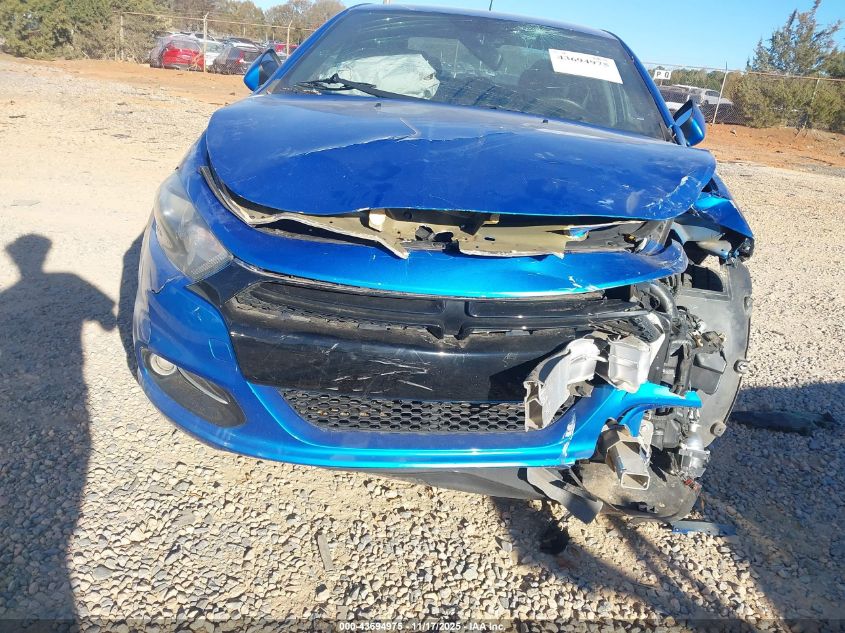 2015 Dodge Dart Sxt VIN: 1C3CDFBB7FD362514 Lot: 43694975