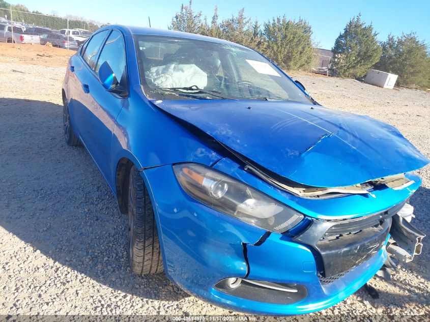 2015 Dodge Dart Sxt VIN: 1C3CDFBB7FD362514 Lot: 43694975