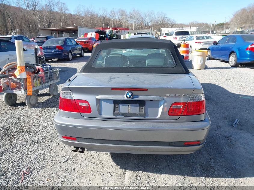 2004 BMW 325Ci VIN: WBABW33414PL28805 Lot: 43694990