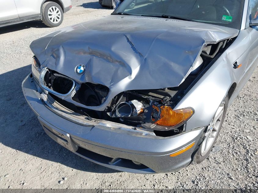 2004 BMW 325Ci VIN: WBABW33414PL28805 Lot: 43694990