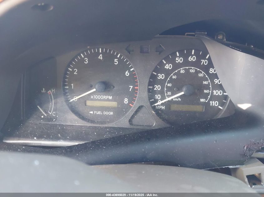 2001 Toyota Corolla Le VIN: 2T1BR12E31C458278 Lot: 43695029