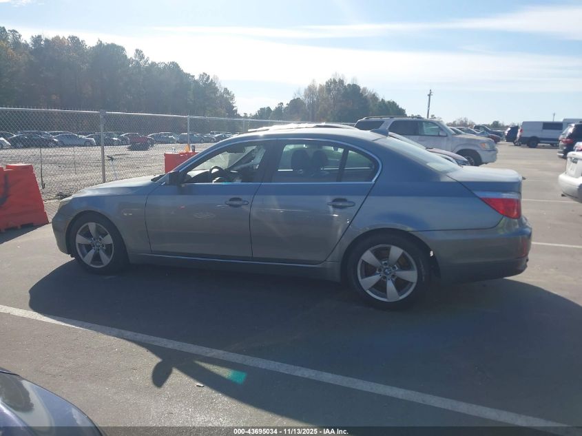 2008 BMW 528I VIN: WBANU53518CT03388 Lot: 43695034